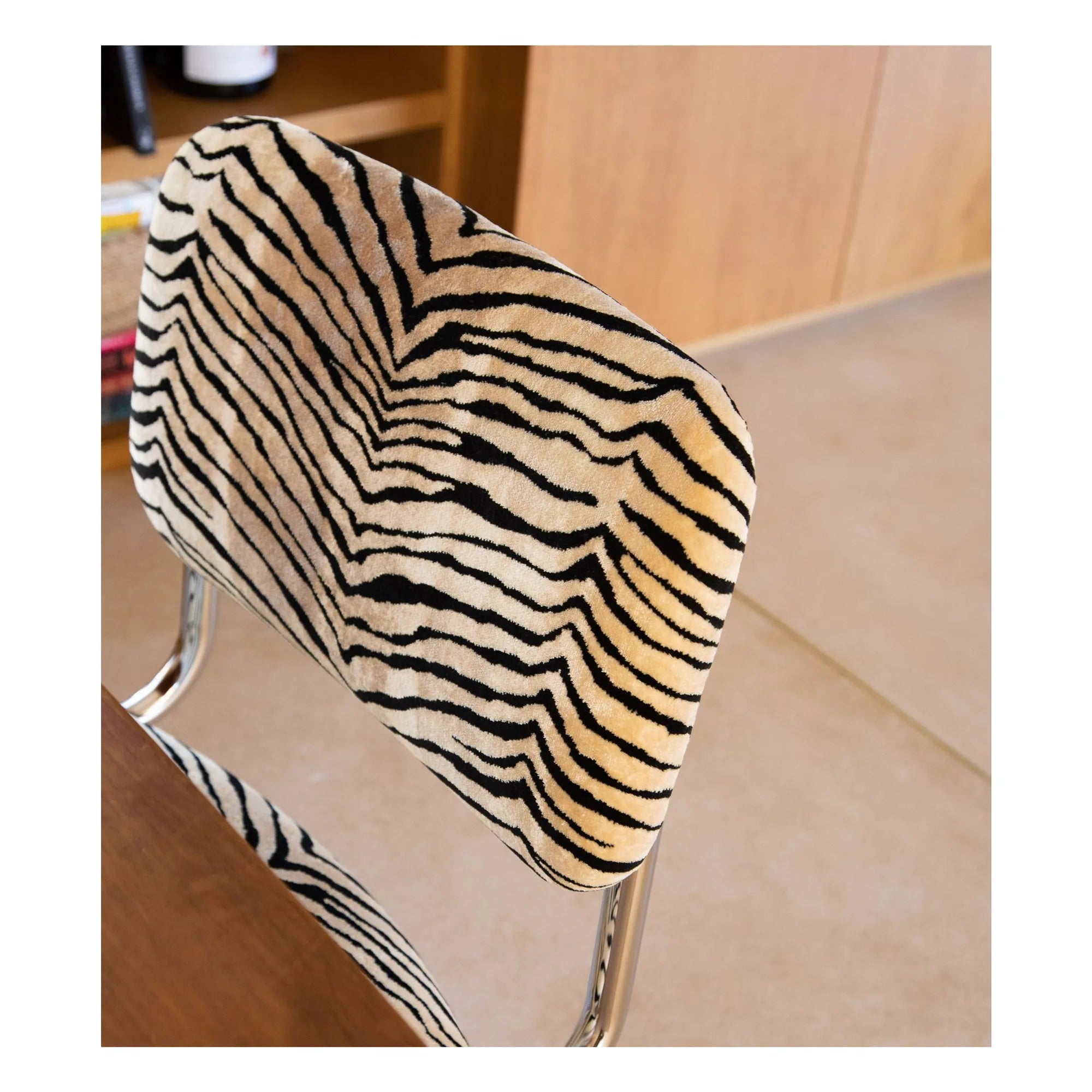 The Socialite Family - Classica Velvet Bar Stool | Tiger