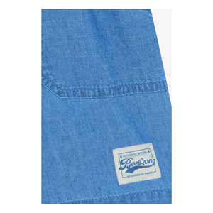 Bonton - Naples Chambray Şort | Denim mavi