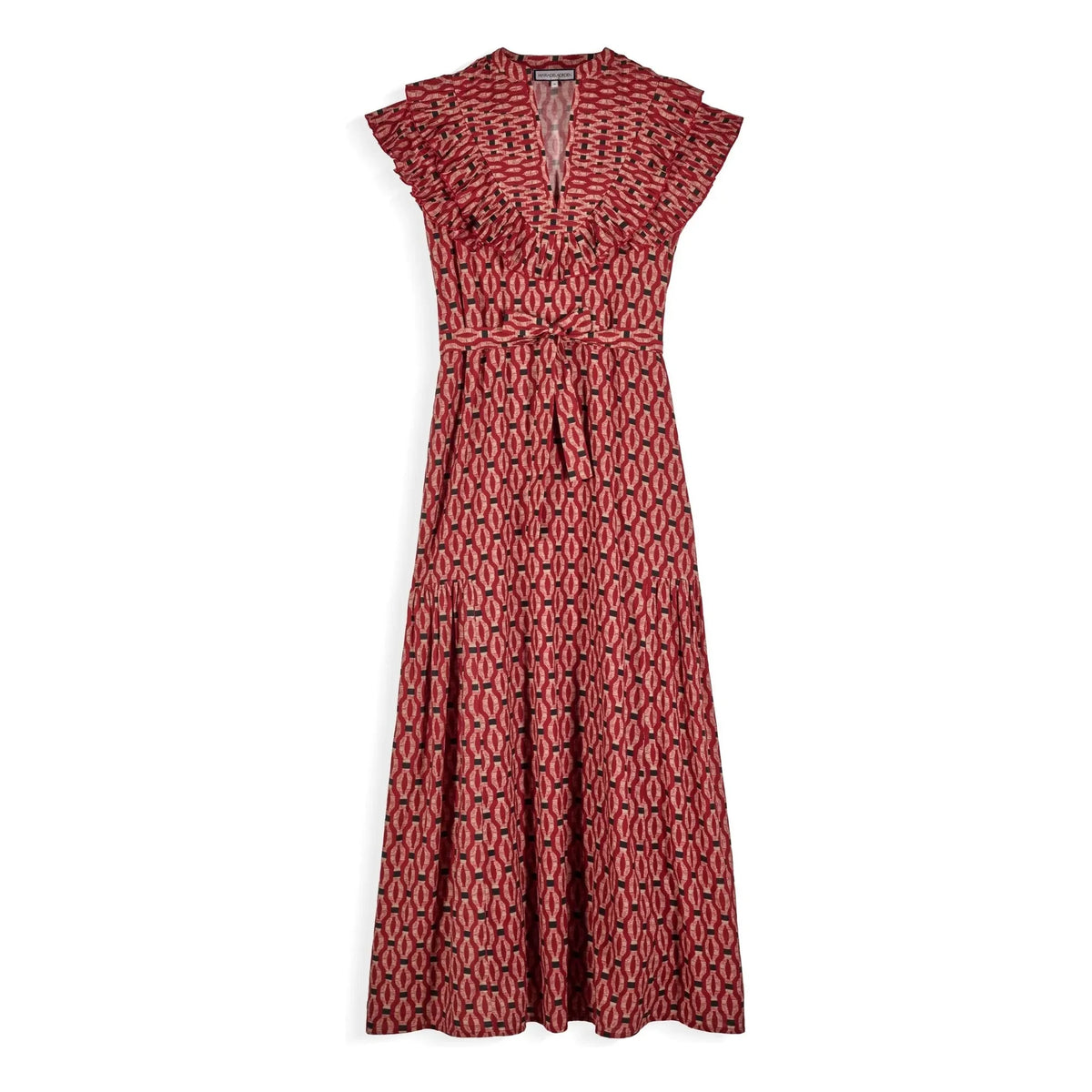 Maria de la Orden - Daytona Baumwollkleid | Rot