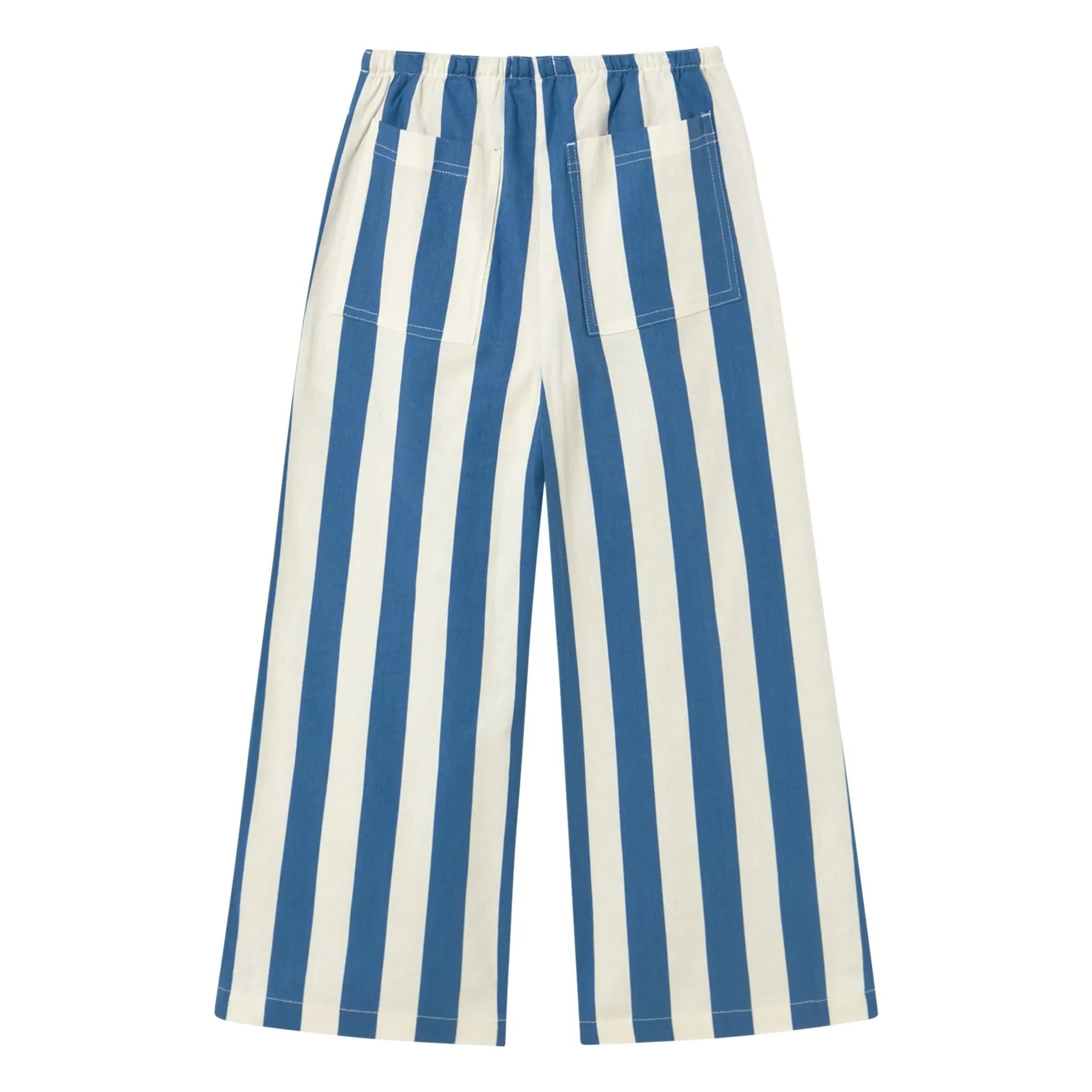 Tinycottons - Mavi Çizgili Pantolon | Mavi