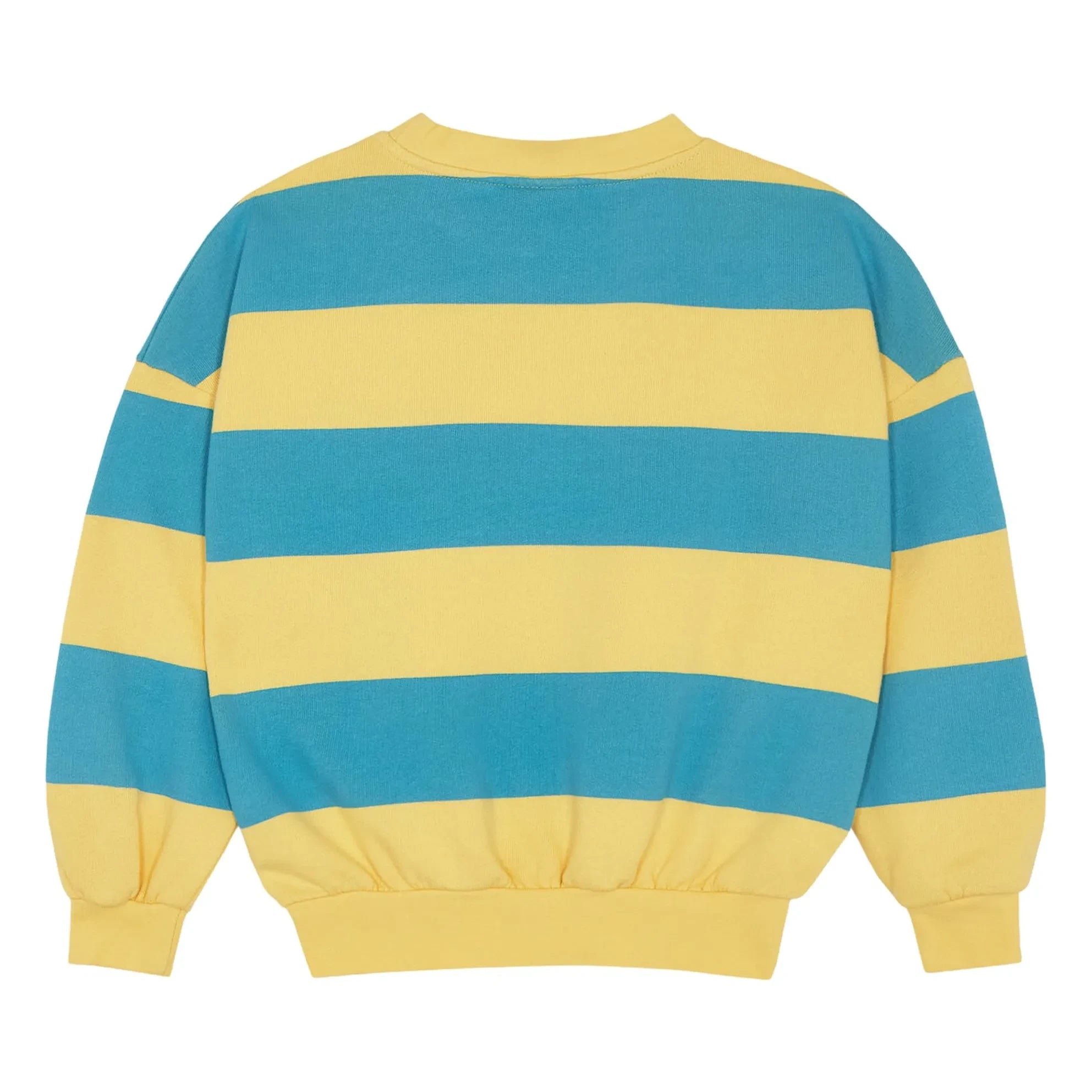 The Campamento - Oversize Çizgili Sweat | Sarı