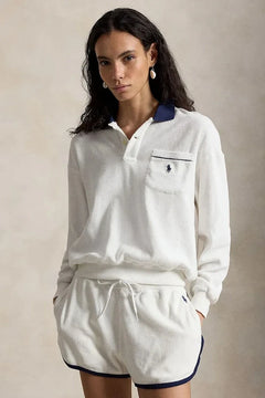 Polo Ralph Lauren kadın pamuklu sweatshirt LT WT COTTON TERRY-KNT-POLO
