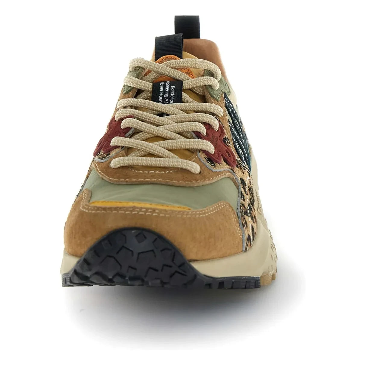 Flower Mountain - Solin Süet ve Naylon sneakers | Kahverengi