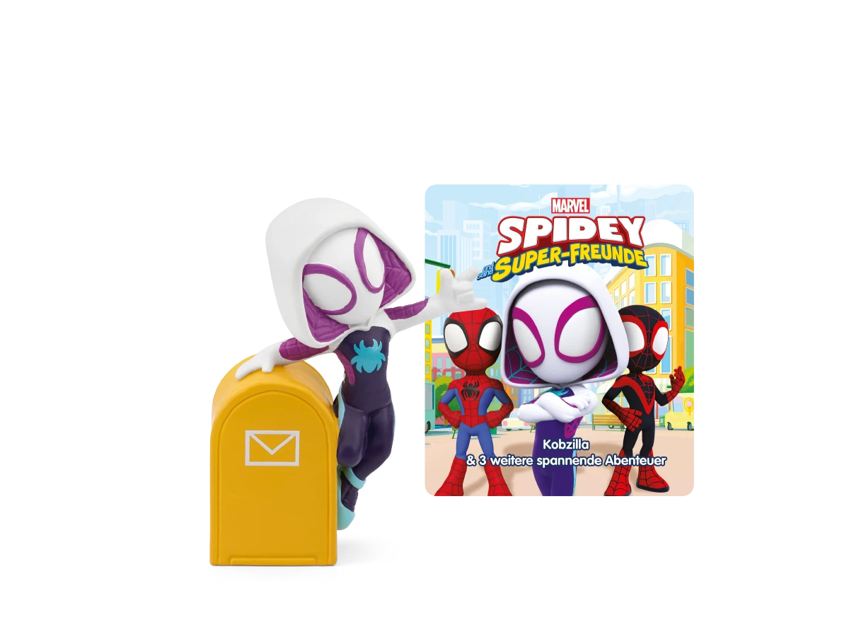 Tonies - Deutsch Spidey und seine Superfreunde - Kobzilla und 3 weitere aufregende Abenteuer - Marvel Spidey und seine erstaunlichen Freunde