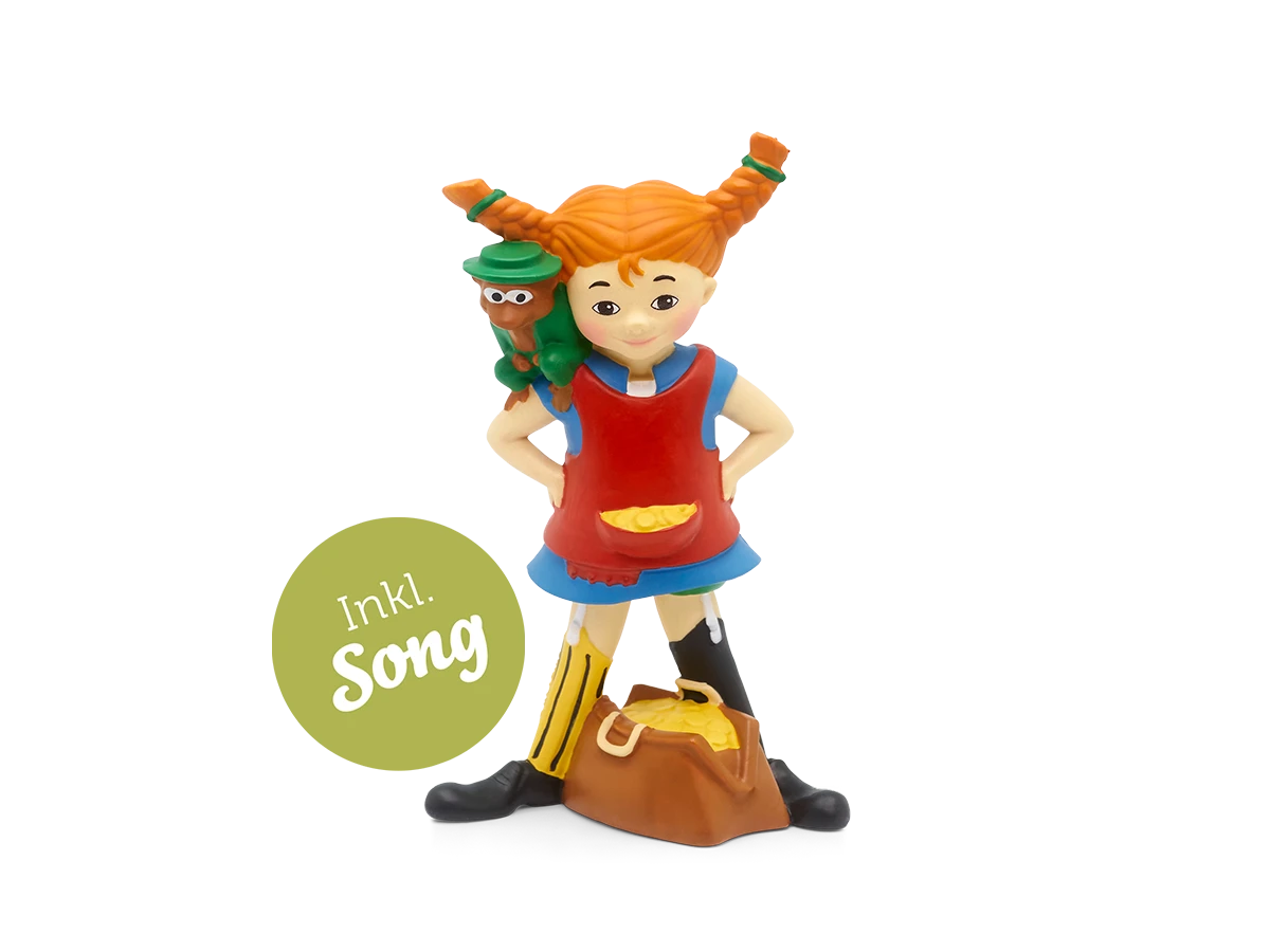 Tonies - Almanca Pippi Uzunçorap - Radyo Oyunu (2025 Yeni Baskı) - Pippi Longstocking