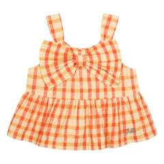 Jelly Mallow - Carreaux Knoten-Top | Gelb
