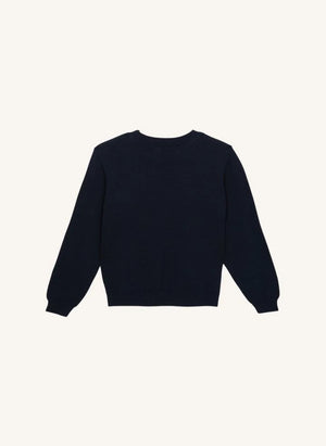 Smallable Kid - Organik Pamuk Harrington Kazak | Lacivert