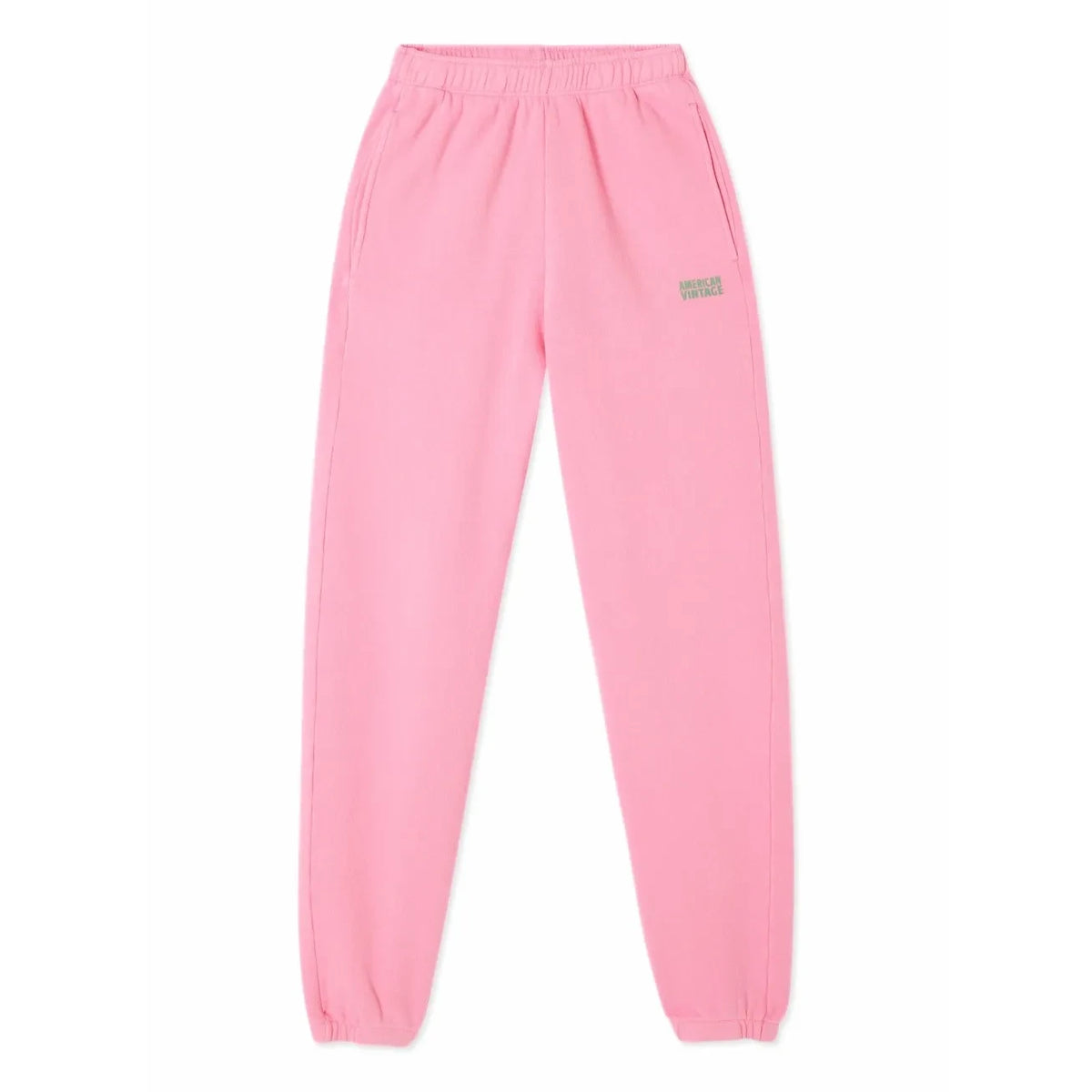 American Vintage - Pantalones deportivos de algodón Izubird | Cherry Wood