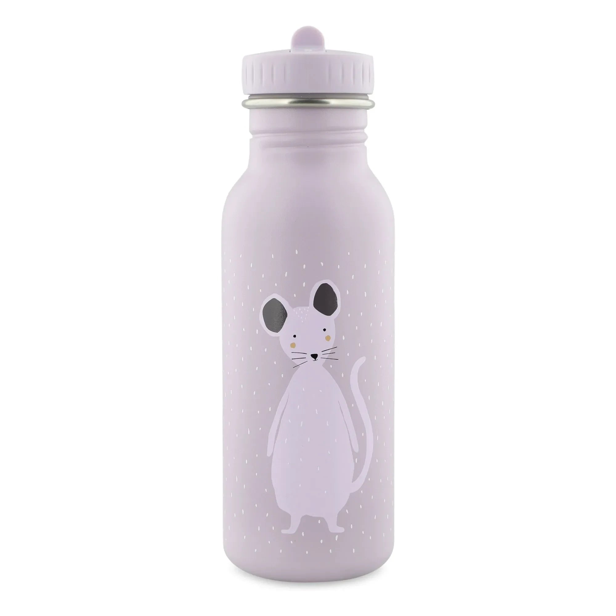 Trixie - Mrs Mouse 500ml su şişesi | Açık gri