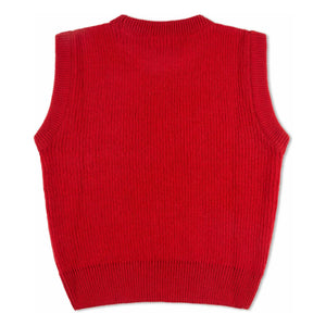 Matona - Jersey de lana sin mangas | Rojo