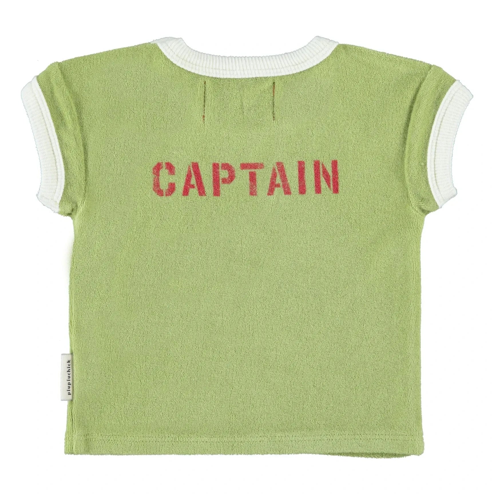 Piupiuchick - Captain Eponge Organik Pamuk Tişört | Yeşil