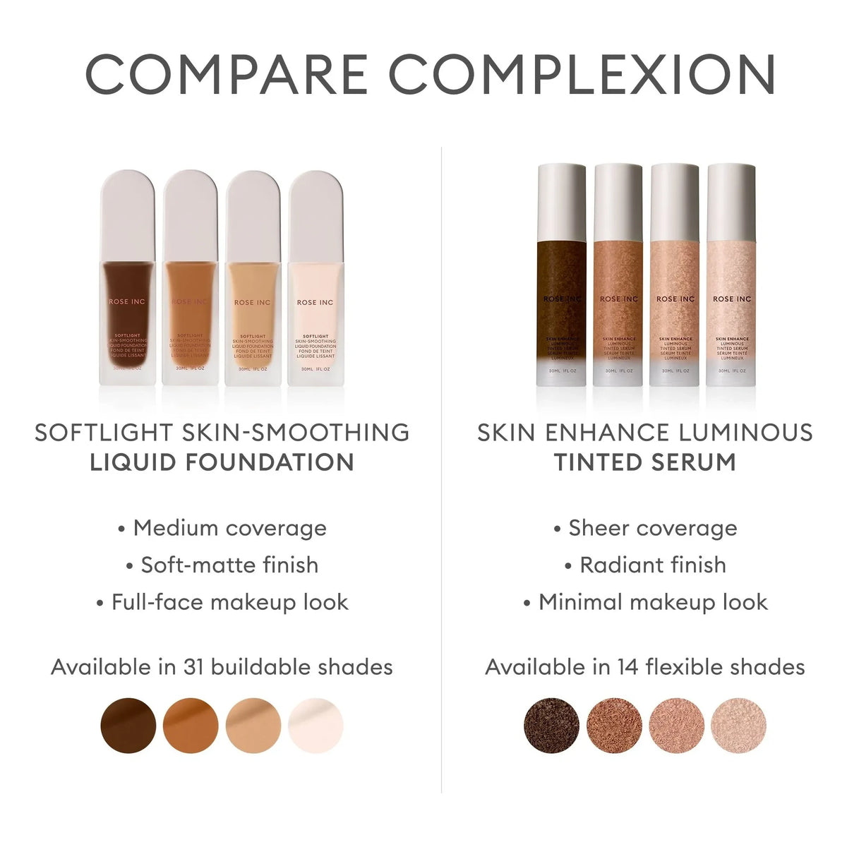 Rose Inc - Skin Enhance ışıldayan renkli serum | 50
