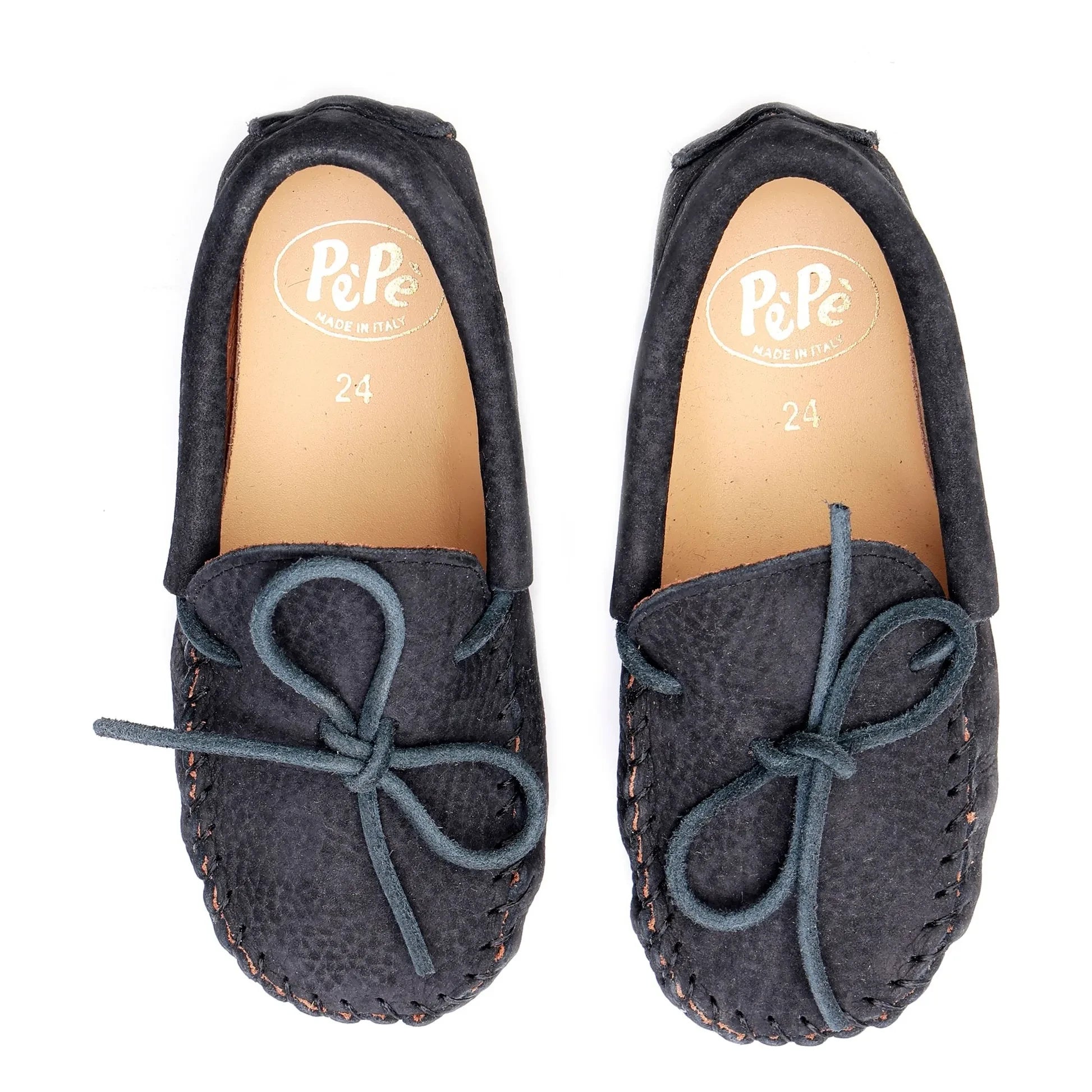 Pèpè - Black Suede Loafers