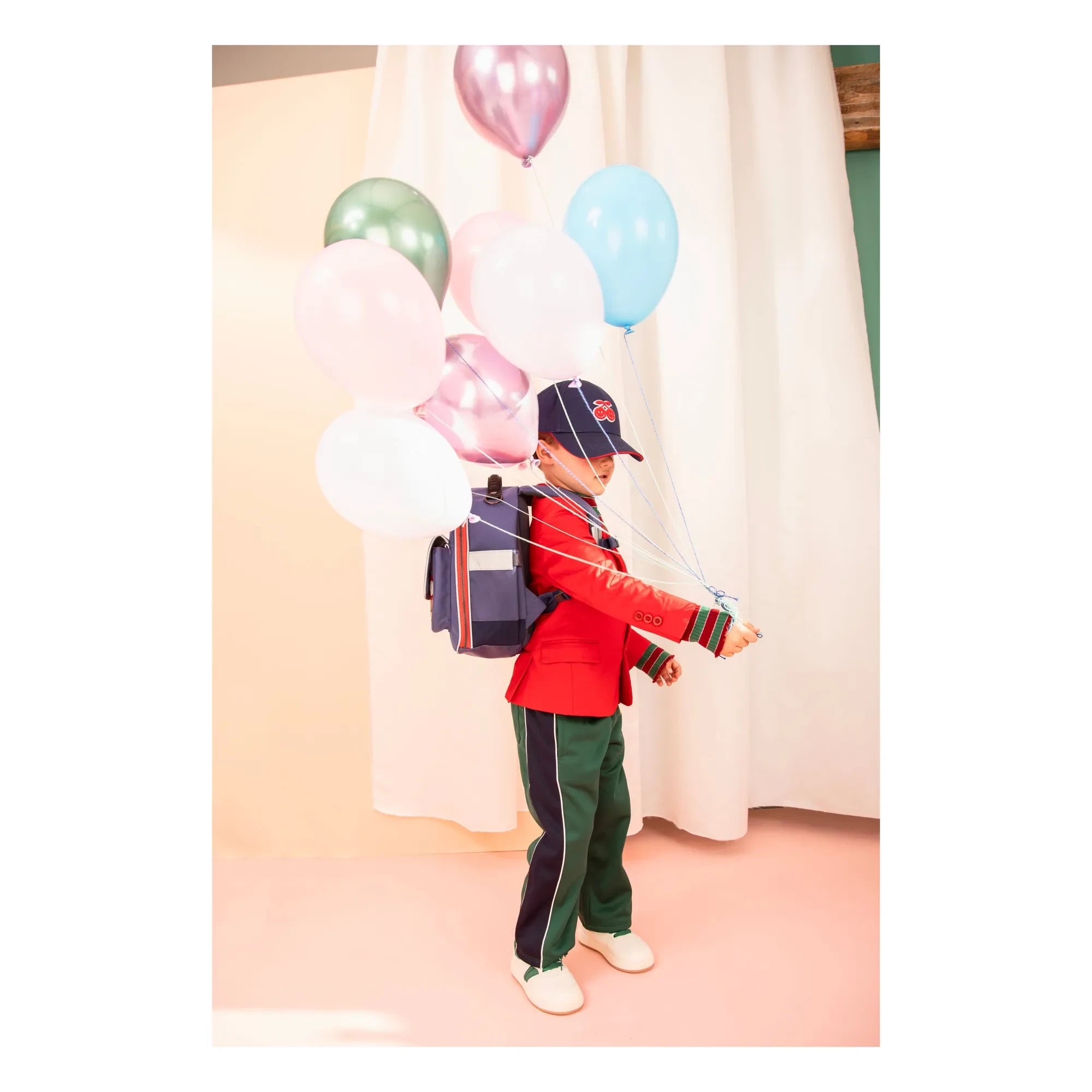 Jeune Premier - Porshe Mini Backpack | Navy Blue