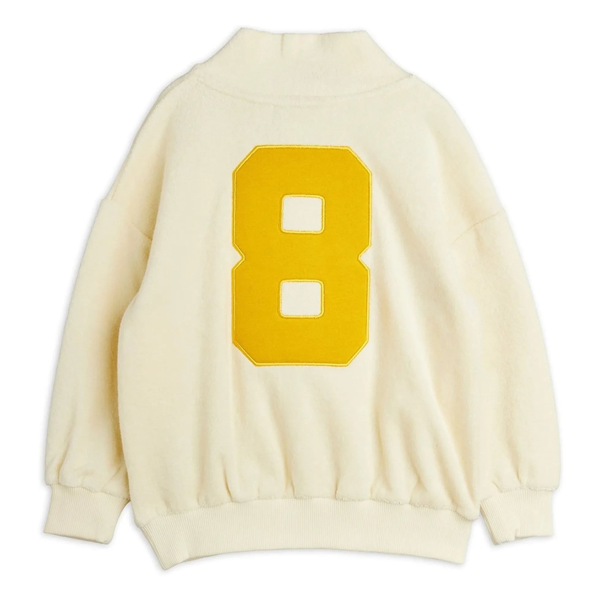 Mini Rodini - Alien City organik pamuklu terry sweatshirt | Ecru