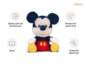 Tonies - Disney Mickey Mouse Hug Me Cuddly Toy and English Audio Figure