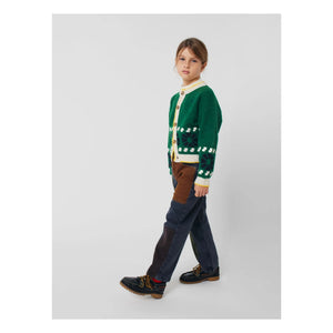 Bobo Choses - Organic cotton yoke jeans | Gray