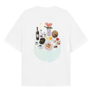 Les Deux - Cole Round Neck Organic Cotton T-Shirt | Brown