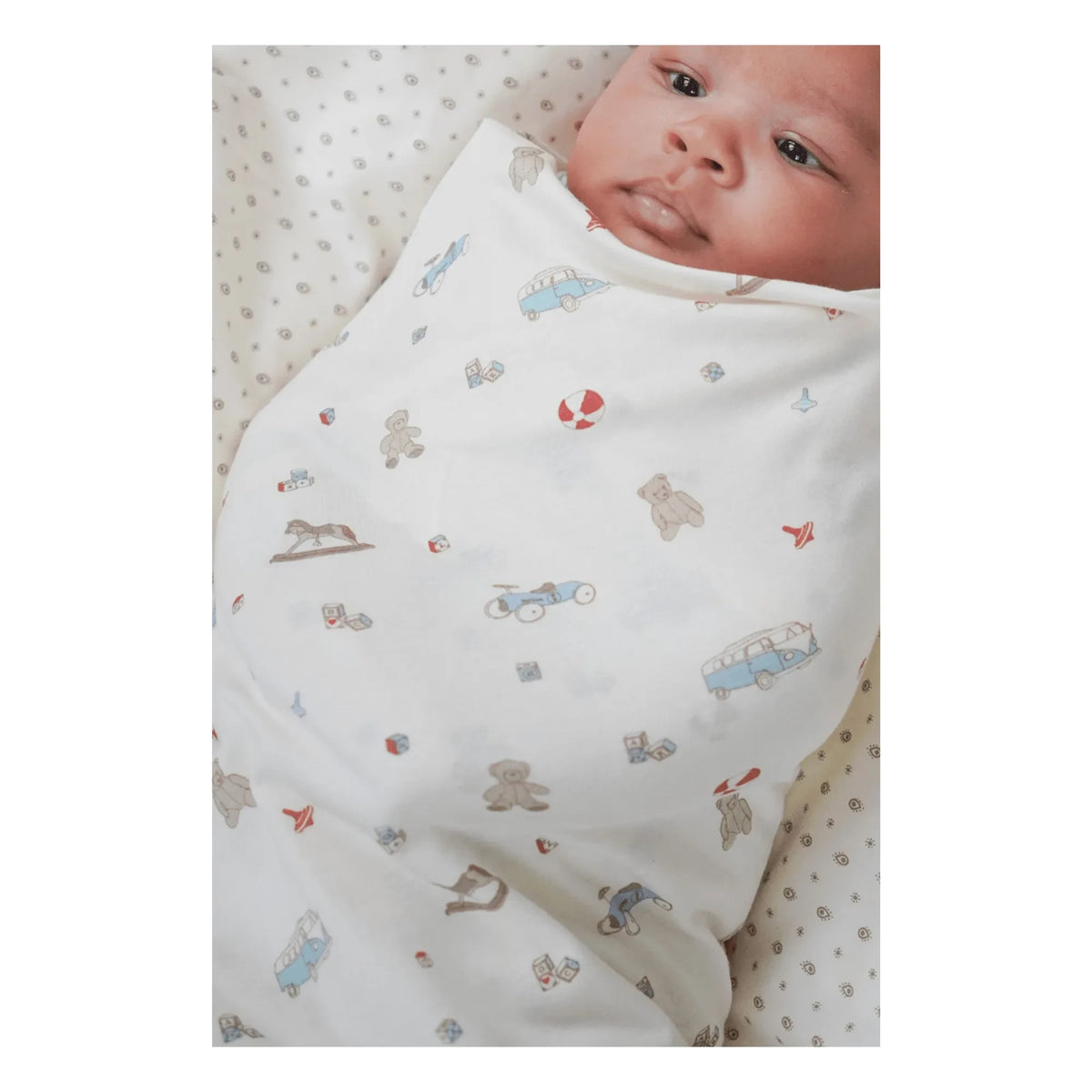 Cam Cam - Vintage Toys Swaddle | Beige