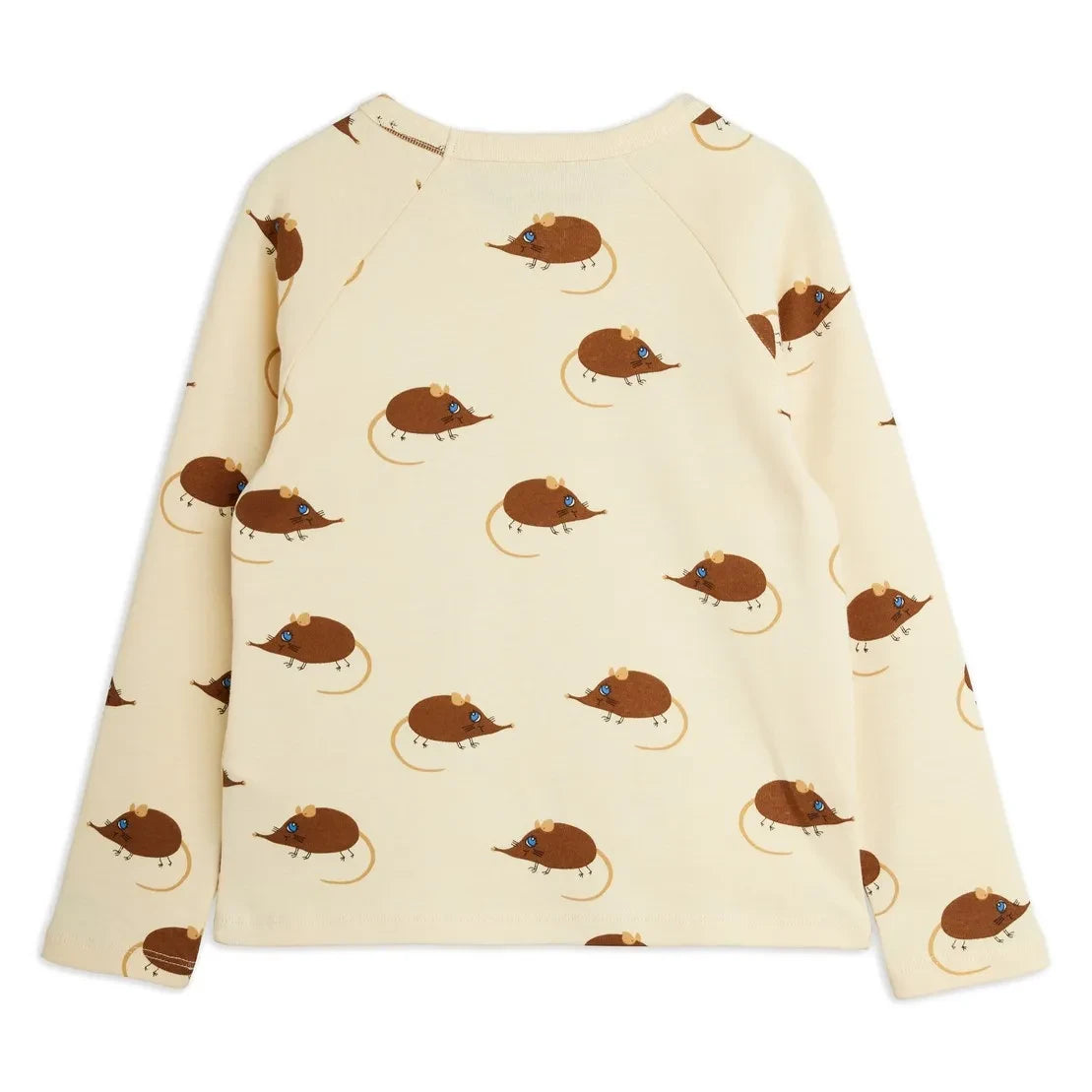 Mini Rodini - Organic cotton Mouse T-shirt | Beige