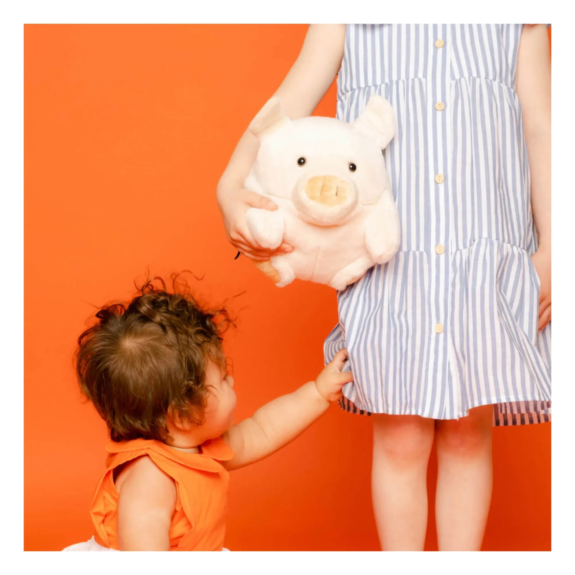 La Pelucherie - Peluche Roodoodoo Coco el Cerdo | Beige
