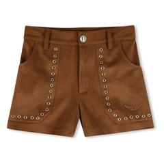 Zadig & Voltaire - Pinned Pocket Shorts | Brown