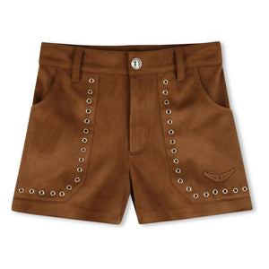 Zadig & Voltaire - Pinned Pocket Shorts | Brown