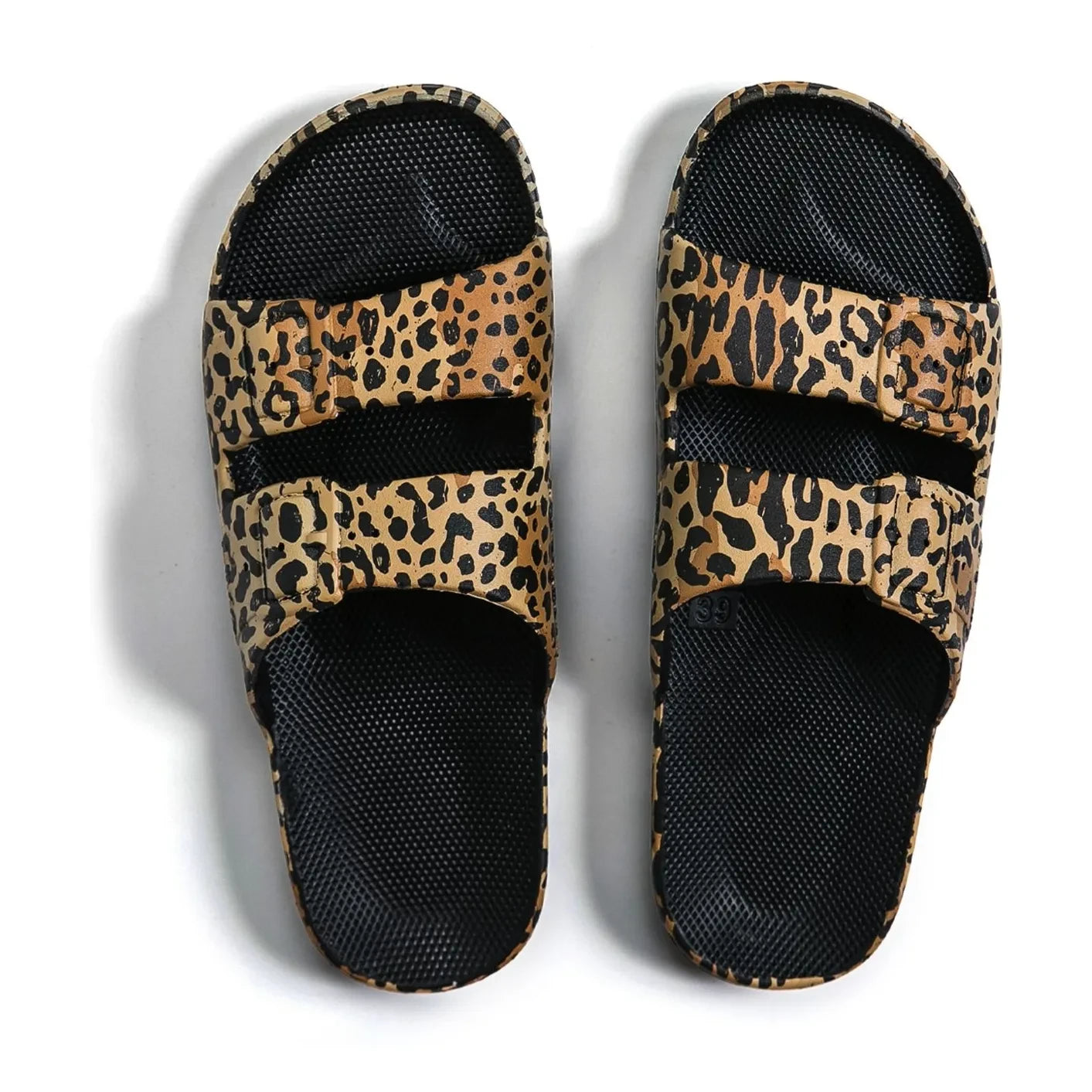 Freedom Moses - Fierce Leopard sandaletler | Siyah