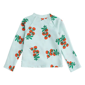 Bobo Choses - Anti-UV Tomaten Baby-Bade-T-Shirt aus recycelter Faser | Hellblau