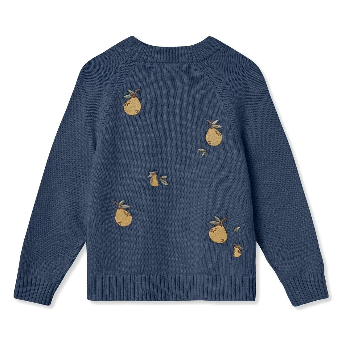 Fliink - Sudadera de Algodón Orgánico Mahdi Poires | Azul Marino