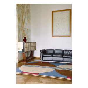 Layered - Alfombra de lana Mezza Confetto | Multicolor