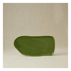 Casa Cecu - Glazed Stoneware Display Bowl | Khaki