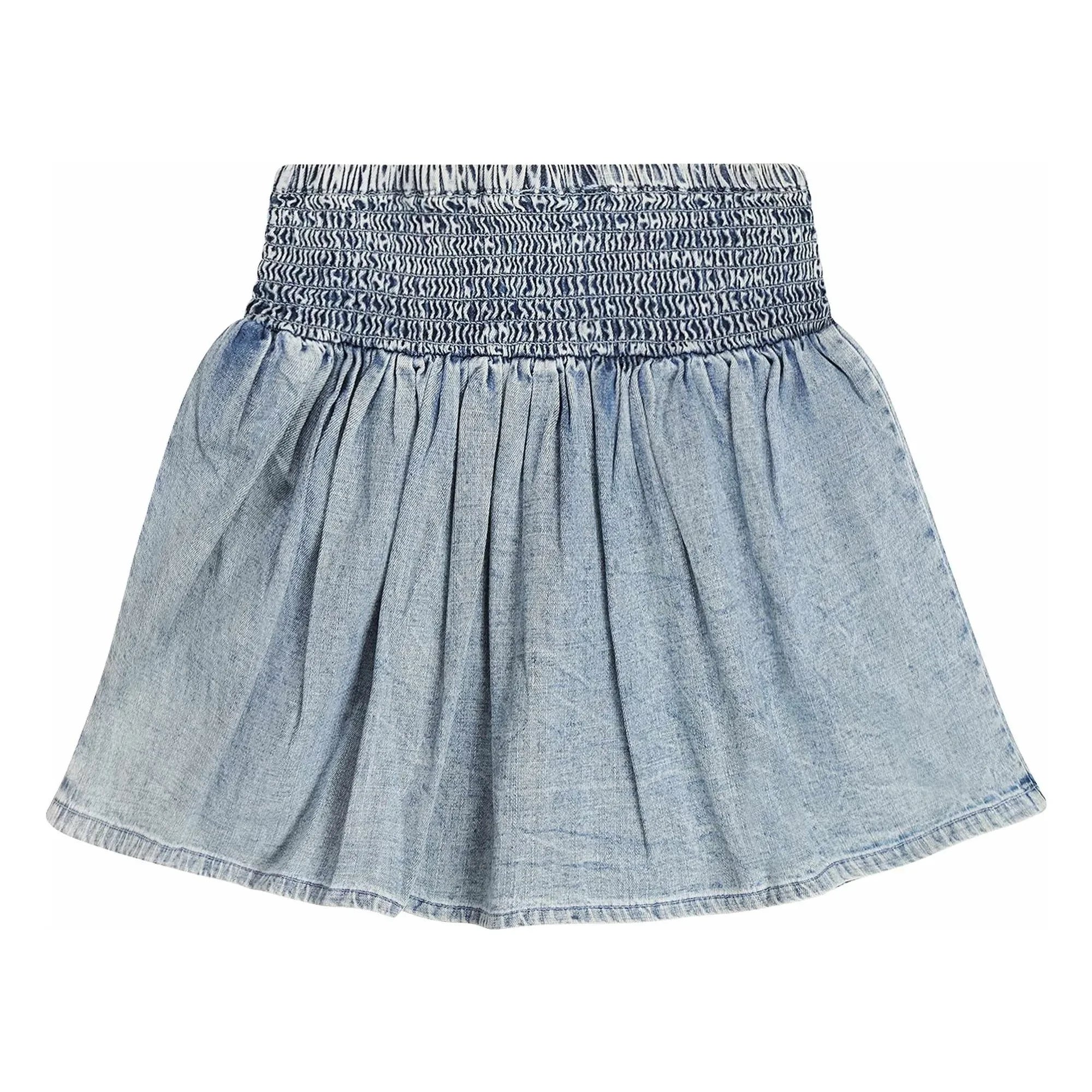 Tumble N'Dry - Gewaschener blauer Denim-Rock Anguria