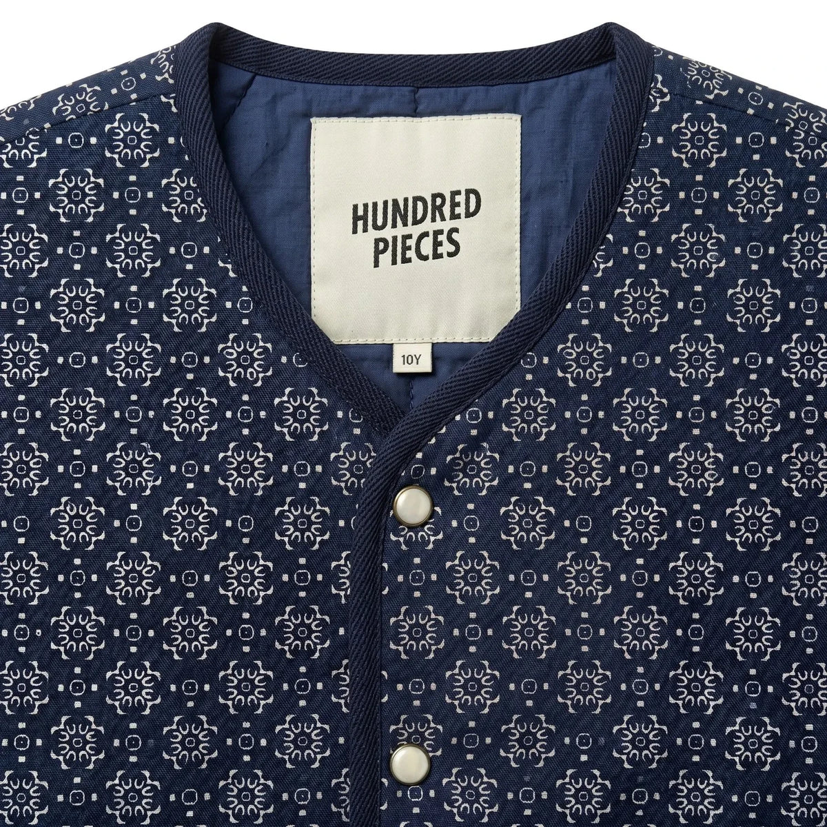 Hundred Pieces - Malya Bandana Ceket | Indigo Mavi