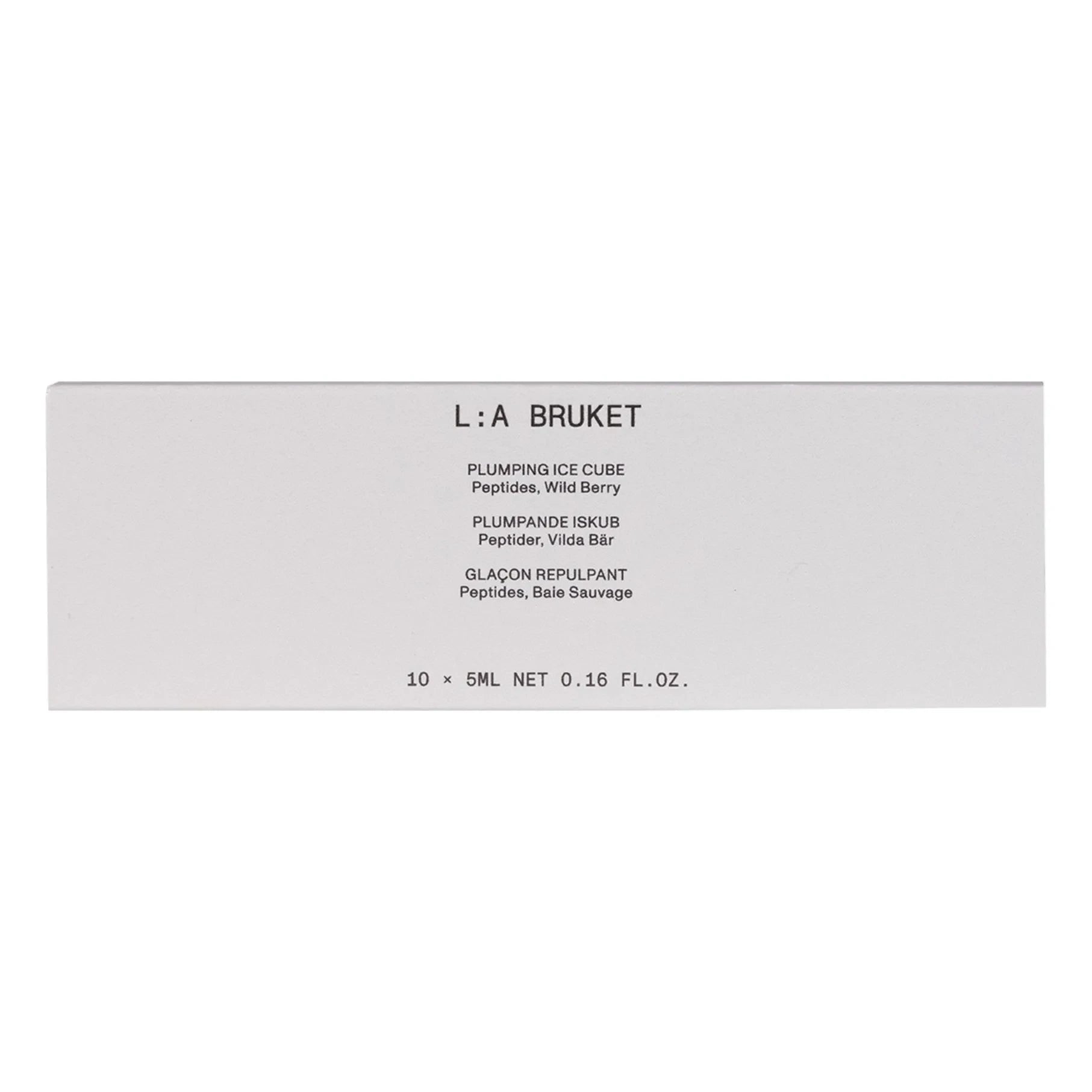 L:A BRUKET - Plumping Ice Cubes 323 - 10 Kapseln