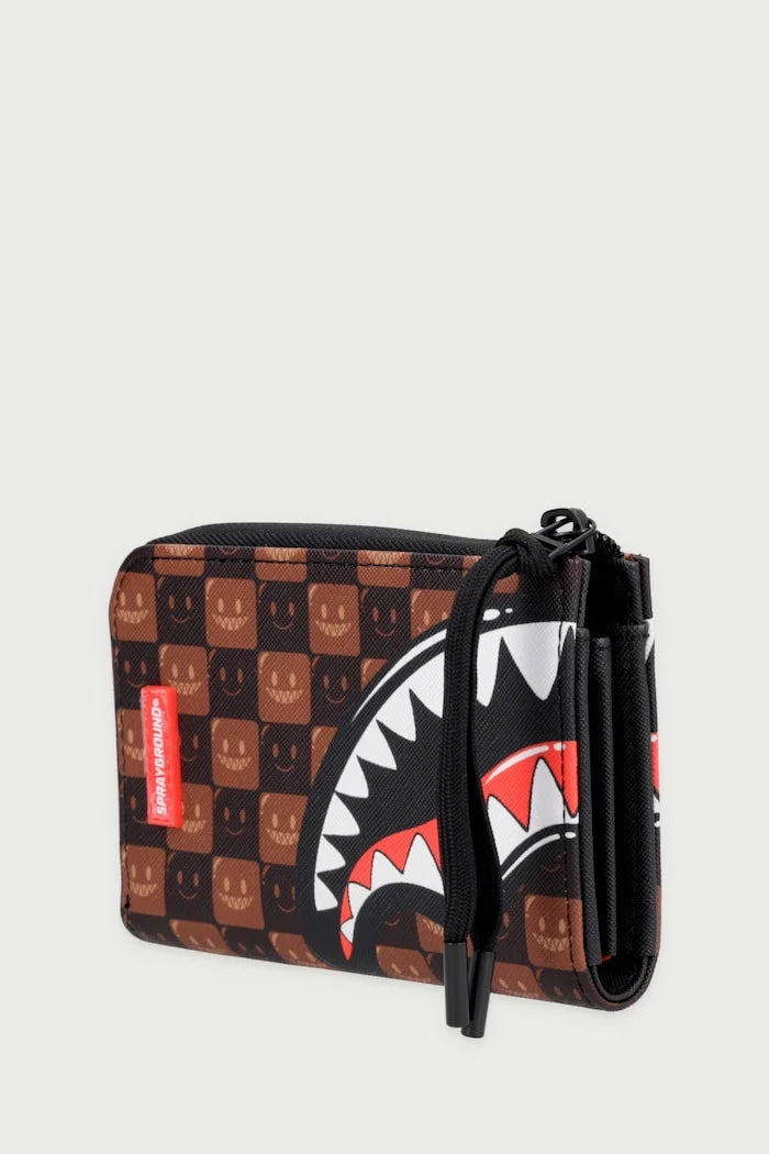 Sprayground - Paris’teki Köpek Balıkları Kahverengi Cüzdan 910W9302NSZ
