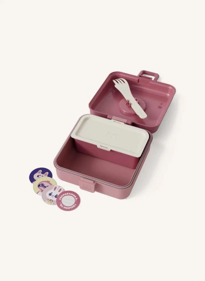 Monbento - Snacky Sandviç Kutusu | Toz Pembe