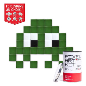 Pixel Corner - Pixel Art Kit - Small Alien | Dark Green