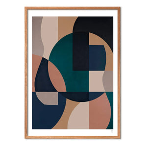Poster and Frame - Circle 02 Poster - Unframed
