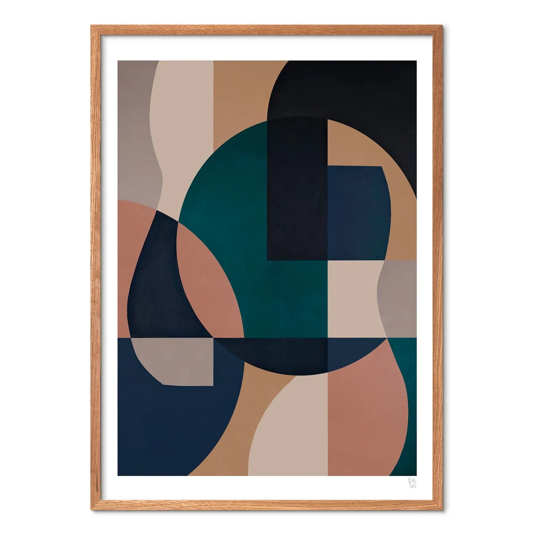 Poster and Frame - Circle 02 Poster - Unframed