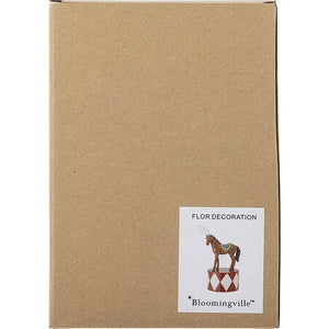 Bloomingville Mini - Flor Horse Süsleme | Kırmızı