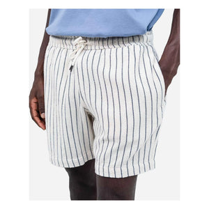 Olow - Bodhi Gestreifte Shorts | Weiß