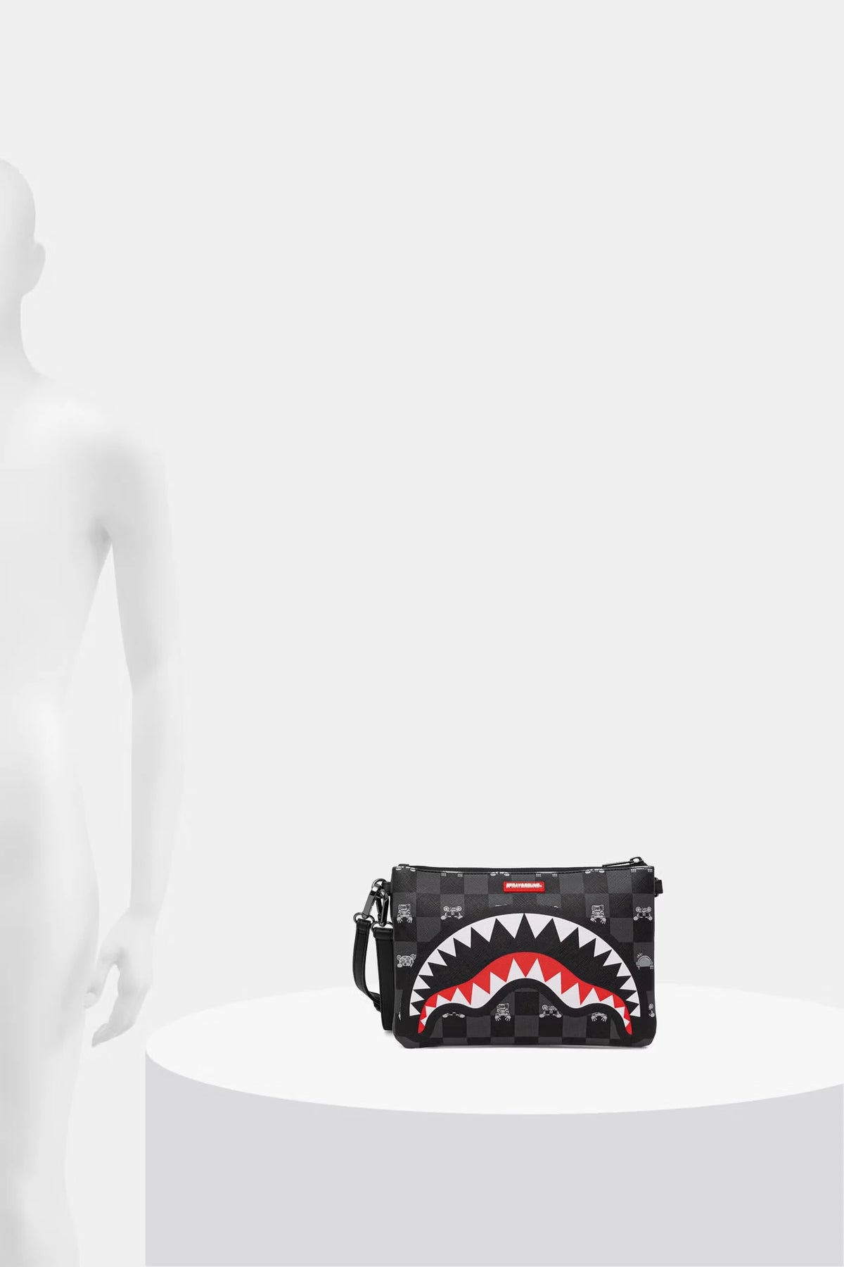 Sprayground - حقيبة كتف سوداء 910B8915NSZ
