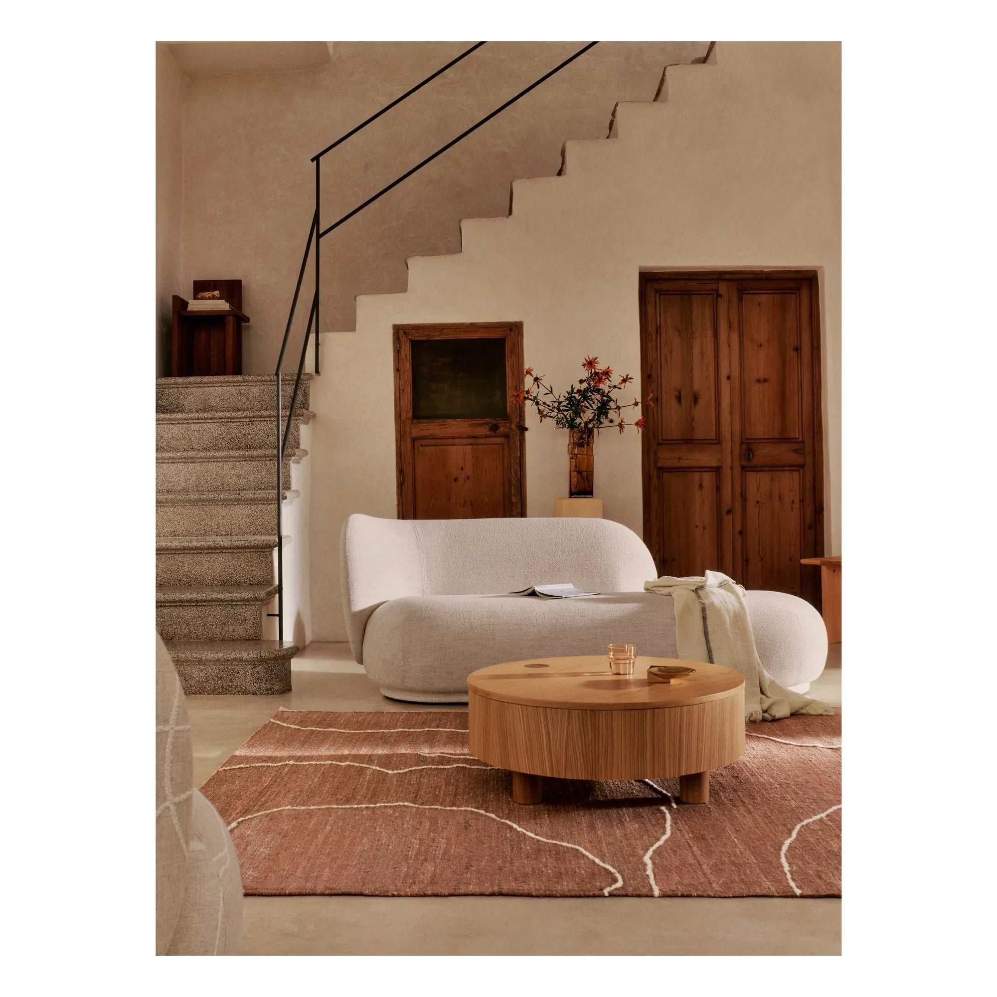Ferm Living - Gesso Korbgeflecht | Terrakotta