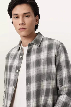 AllSaints KELBY Cotton Shirt