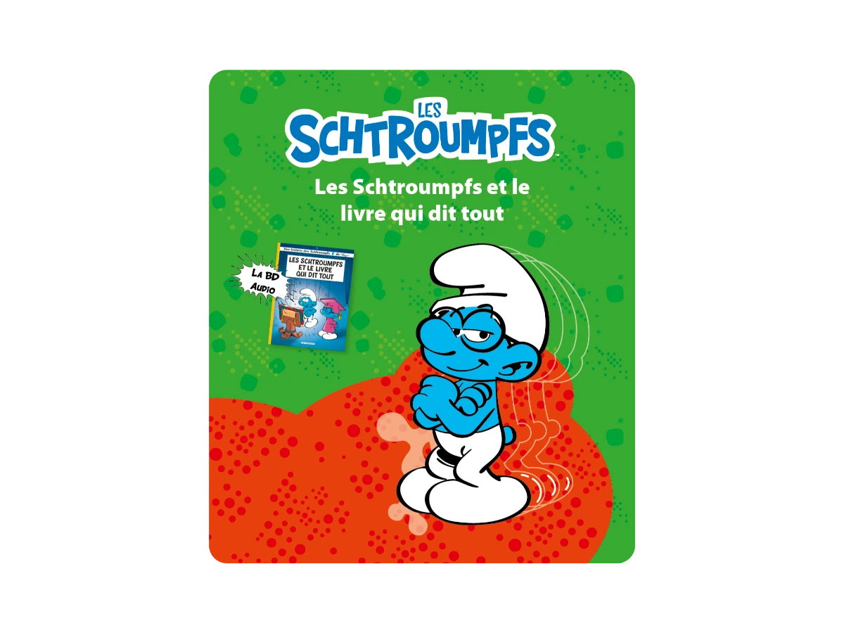 Tonies - Fransızca Şirinler ve Her Şeyi Söyleyen Kitap - The Smurfs