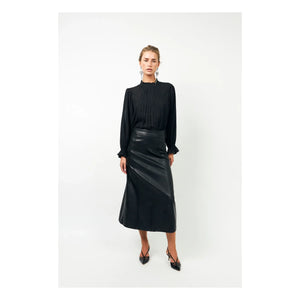 Lollys Laundry - Presley Cotton Blouse | Black