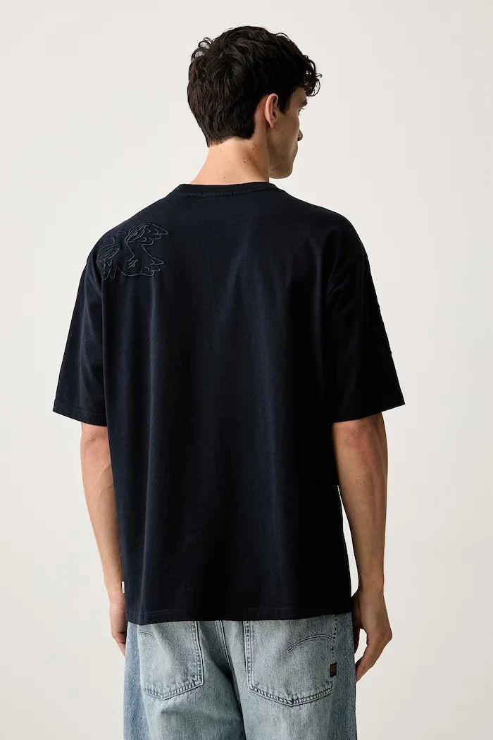Scotch & Soda Herren Baumwoll-T-Shirt