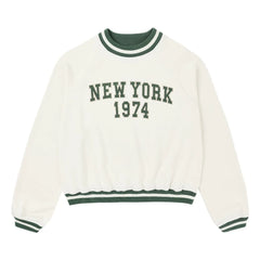 Rylee + Cru - Raglan Sweat New York | Ekru