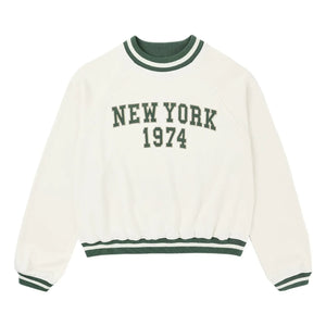 Rylee + Cru - Raglan Sweat New York | Ekru
